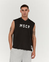 MENS MESH BOXY TANK - BLACK SHOT CALLER