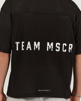 MENS MESH BOXY TEE - BLACK SHOT CALLER