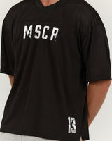MENS MESH BOXY TEE - BLACK SHOT CALLER