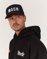 MEN'S MSCR A FRAME CAP - BLACK