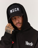 MEN'S MSCR A FRAME CAP - BLACK