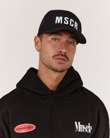 MEN'S MSCR A FRAME CAP - BLACK