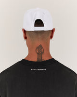 MENS MSCR A FRAME CAP - WHITE