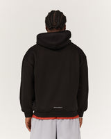 MEN'S OVERSIZED HOODIE - BLACK MSCR COLLEGIATE