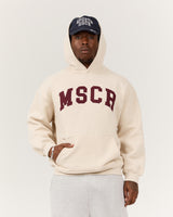 MEN'S OVERSIZED HOODIE - WOOD ASH MSCR COLLEGIATE