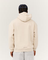MEN'S OVERSIZED HOODIE - WOOD ASH MSCR COLLEGIATE