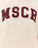 MEN'S OVERSIZED HOODIE - WOOD ASH MSCR COLLEGIATE