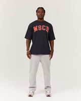 MEN'S OVERSIZED TEE - MIDNIGHT NAVY MSCR COLLEGIATE