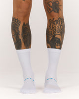 MEN'S PERFORMANCE SOCKS - WHITE