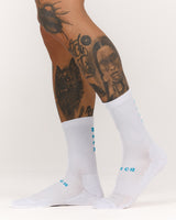 MEN'S PERFORMANCE SOCKS - WHITE