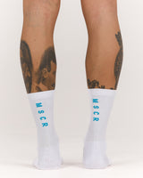 MEN'S PERFORMANCE SOCKS - WHITE