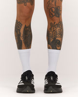 MEN'S PERFORMANCE SOCKS - WHITE