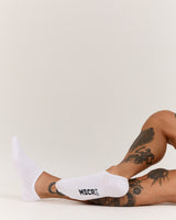 MEN'S NO SHOW SOCKS - WHITE