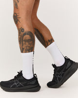 MEN'S PERFORMANCE SOCKS - WHITE BLACK