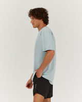 MENS RUN REPUBLIC TEE - MIST