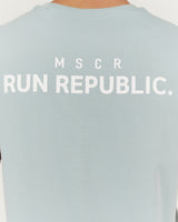 MENS RUN REPUBLIC TANK - MIST