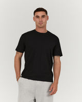MENS SLIM TEE - BLACK ICON II