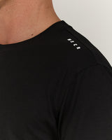 MENS SLIM TEE - BLACK ICON II