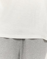 MENS SLUB OVERSIZED TEE - PORCELAIN SLAMDUNK
