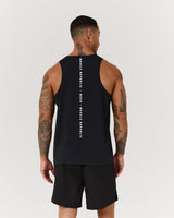 MENS TURBO TANK - BLACK