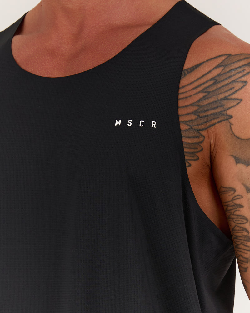 MENS TURBO TANK - BLACK