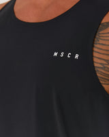 MENS TURBO TANK - BLACK
