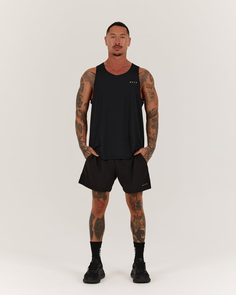 MENS TURBO TANK - BLACK