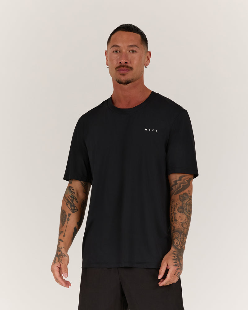 MENS TURBO TEE - BLACK