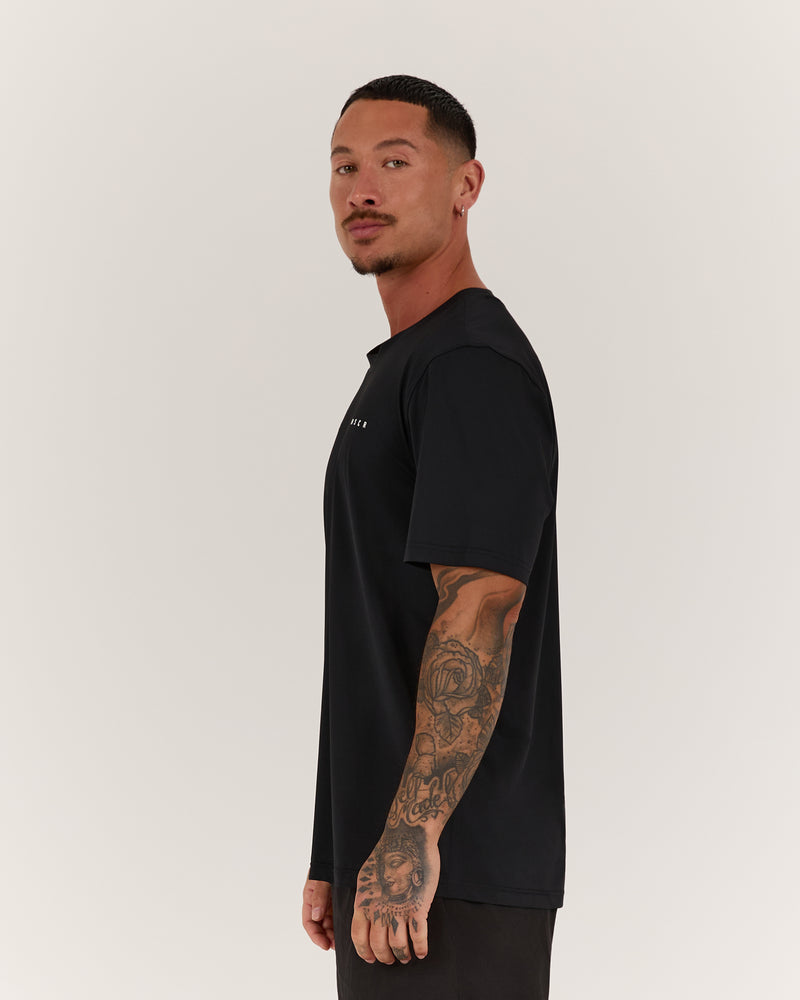 MENS TURBO TEE - BLACK