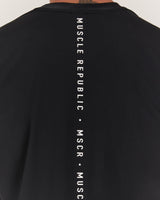 MENS TURBO TEE - BLACK