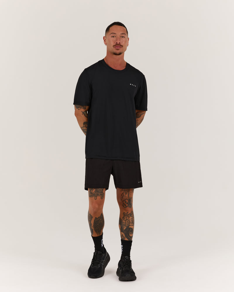 MENS TURBO TEE - BLACK