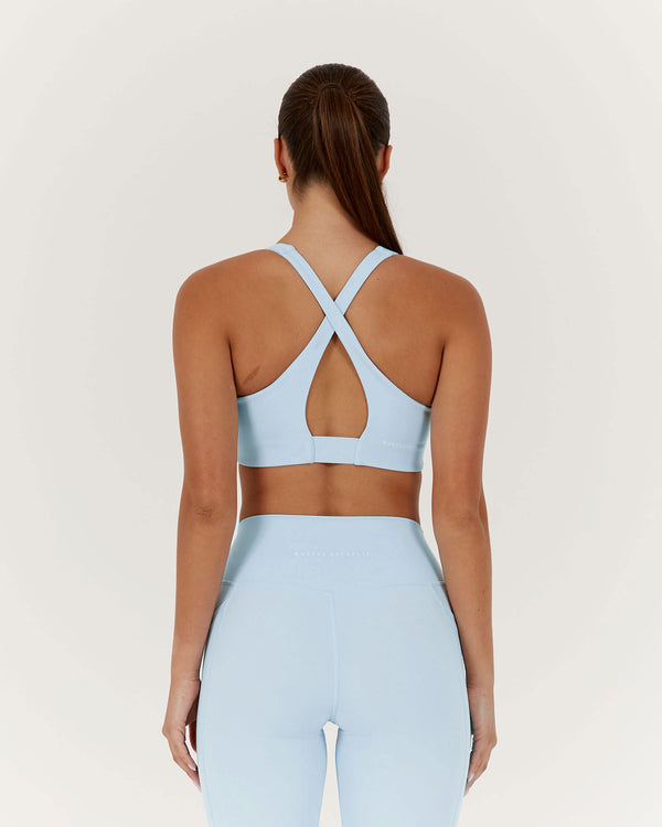 MOTION CROSS BACK BRA - ICE BLUE