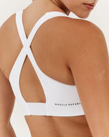 MOTION CROSS BACK BRA - WHITE