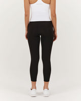 MOTION POCKET LEGGINGS 24" - BLACK