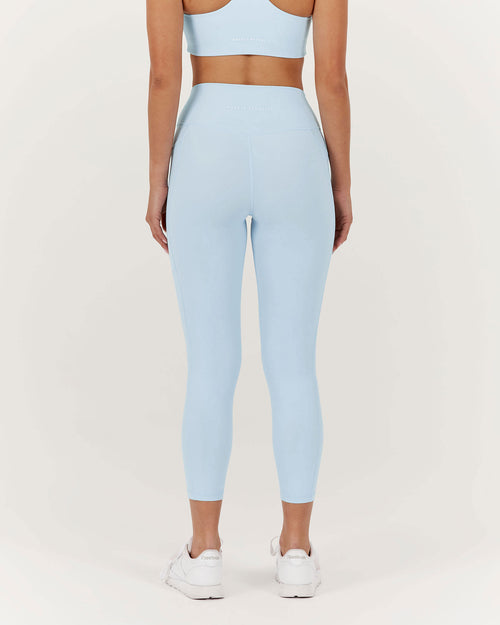 MOTION POCKET LEGGINGS 24" - ICE BLUE