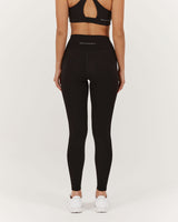 MOTION POCKET LEGGINGS 28" - BLACK