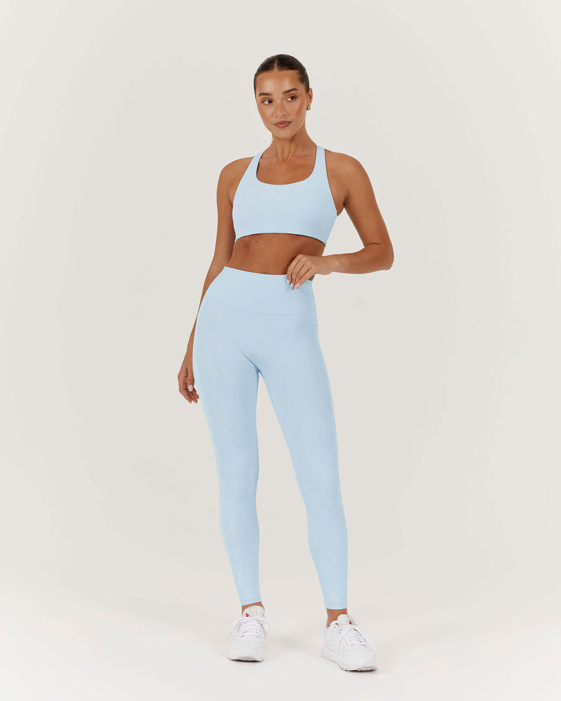 MOTION POCKET LEGGINGS 28" - ICE BLUE