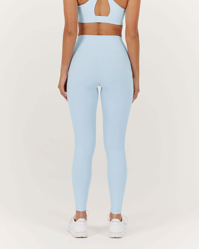 MOTION POCKET LEGGINGS 28" - ICE BLUE