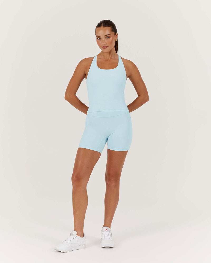 MOTION POCKET SHORTS 6" - ICE BLUE