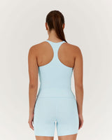 MOTION RACER BACK TOP - ICE BLUE