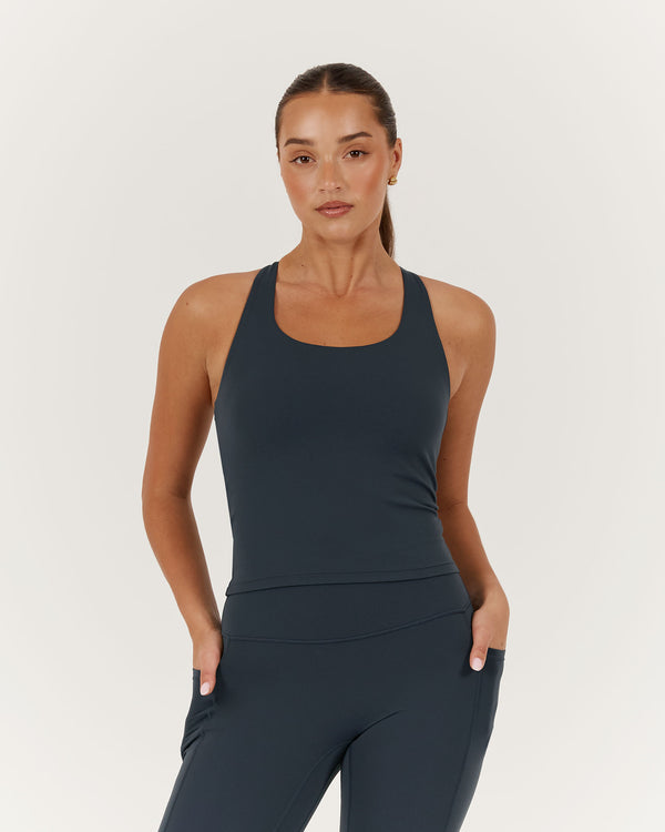 MOTION RACER BACK TOP - STORM