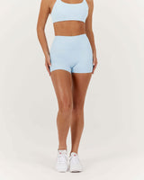 MOTION SHORTS 4" - ICE BLUE