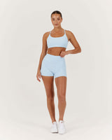 MOTION SHORTS 4" - ICE BLUE