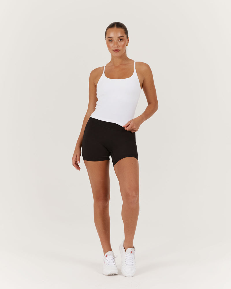 MOTION THIN STRAP TOP - WHITE