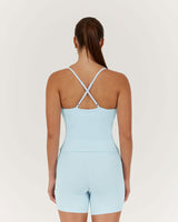 MOTION THIN STRAP TOP - ICE BLUE