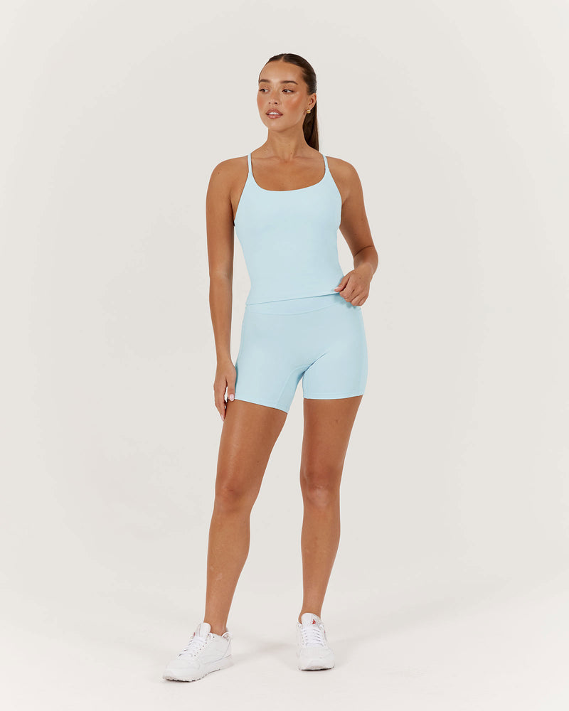 MOTION THIN STRAP TOP - ICE BLUE