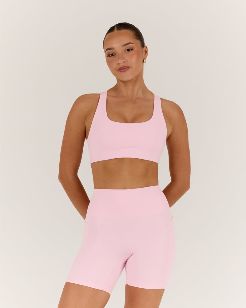 MOTION 360 CROSS BACK BRA - FAIRY FLOSS
