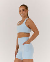 MOTION 360 CROSS BACK BRA - ICE BLUE