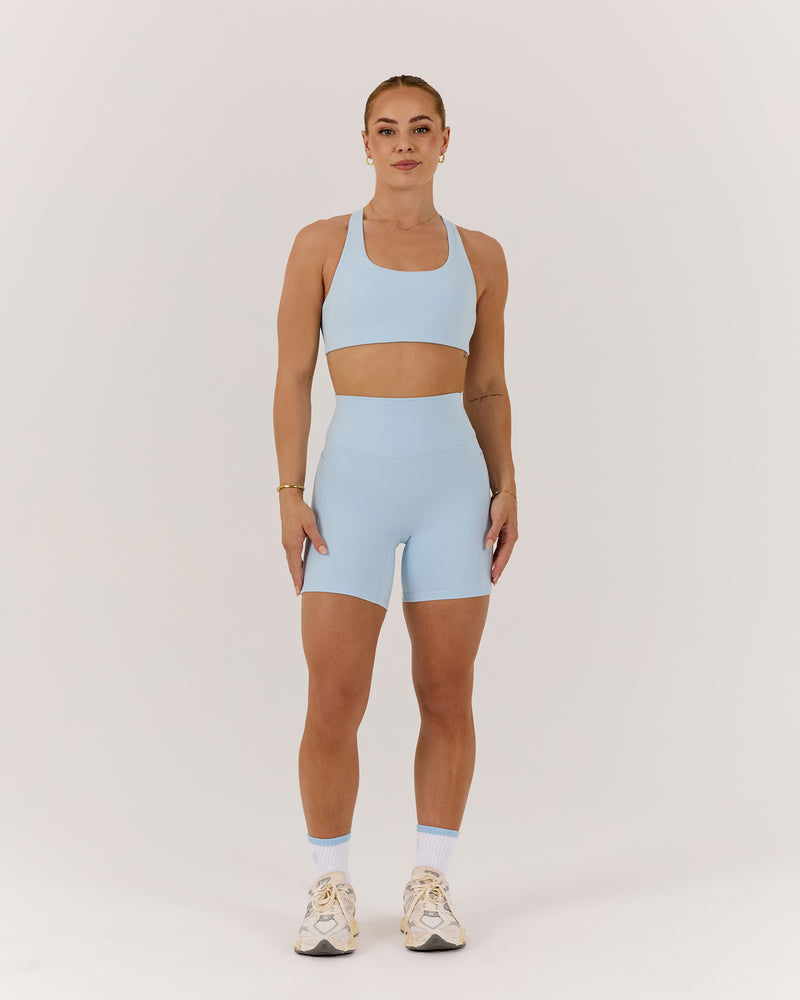 MOTION 360 CROSS BACK BRA - ICE BLUE