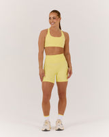 MOTION 360 CROSS BACK BRA - LEMON
